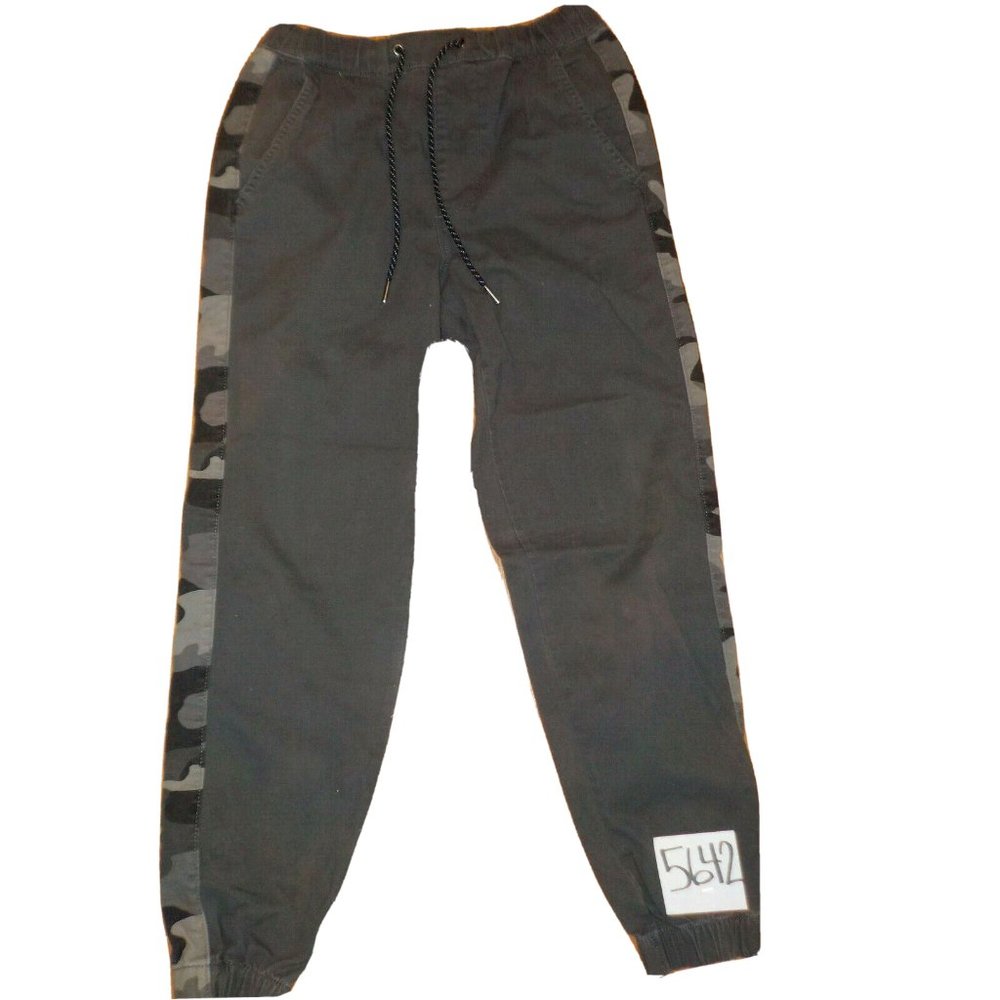 Urban Pipeline Elastic Joggers Pants Gray Camo Youth Size (28 x 28)